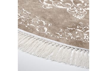 Alanur Home Matta 100x100 cm - Beige - Textil & mattor - Matta - Modern matta - Wiltonmatta