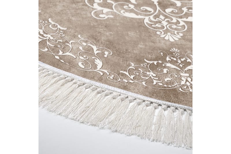 Alanur Home Matta 100x100 cm - Beige - Textil & mattor - Matta - Modern matta - Wiltonmatta