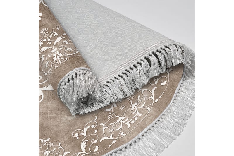 Alanur Home Matta 100x100 cm - Beige - Textil & mattor - Matta - Modern matta - Wiltonmatta