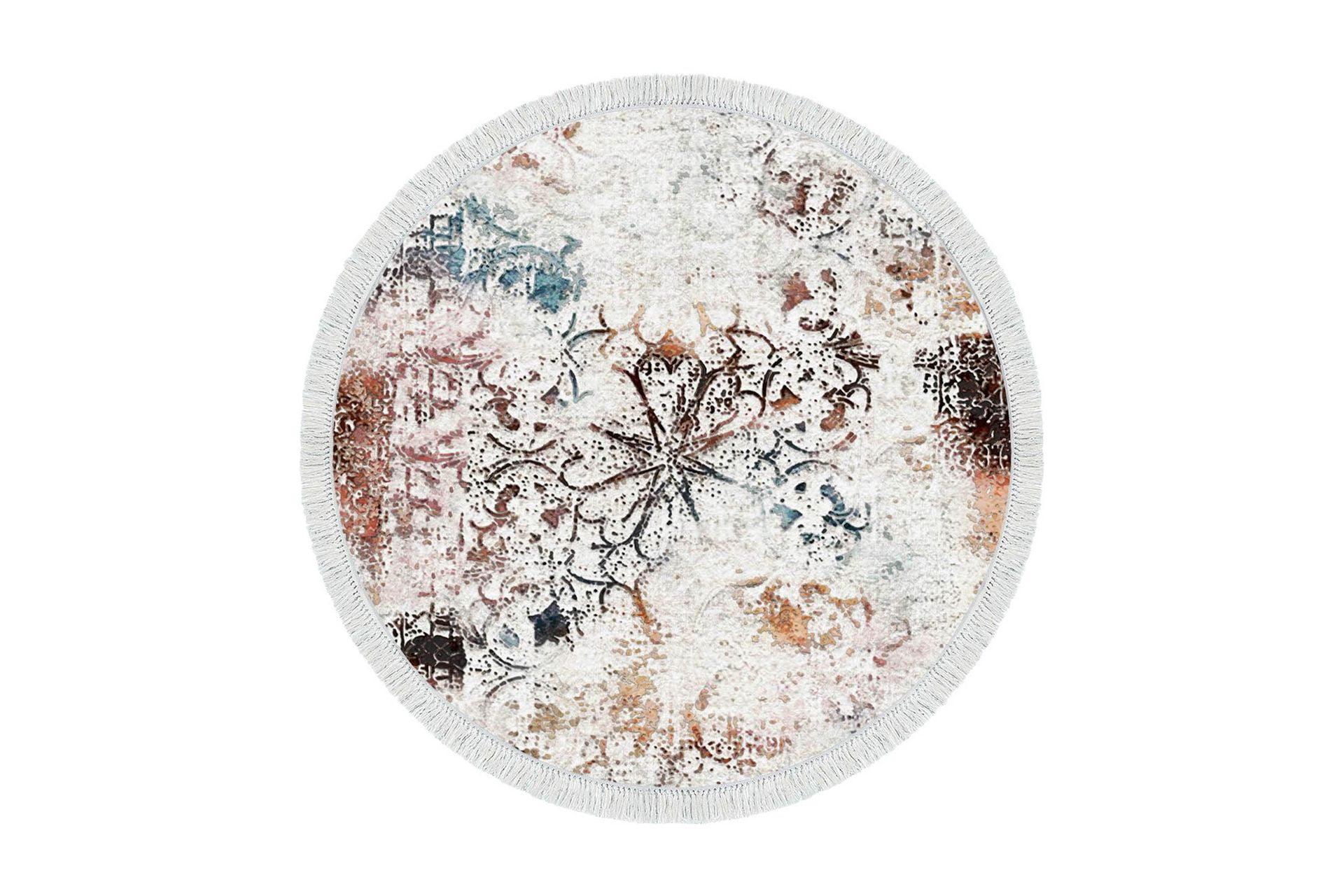 Alanur Home Matta 100x100 cm - Multifärgad