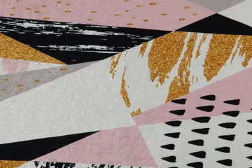 Alciena Matta 120x180 cm - Flerfärgad - Textil & mattor - Matta - Modern matta - Wiltonmatta