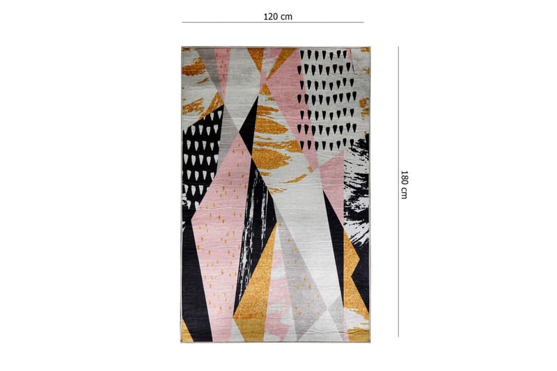 Alciena Matta 120x180 cm - Flerfärgad - Textil & mattor - Matta - Modern matta - Wiltonmatta