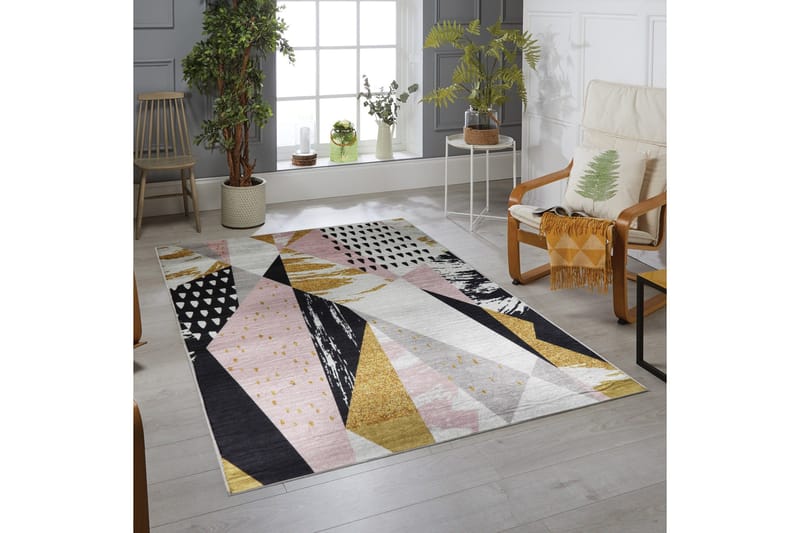 Alciena Matta 120x180 cm - Flerfärgad - Textil & mattor - Matta - Modern matta - Wiltonmatta