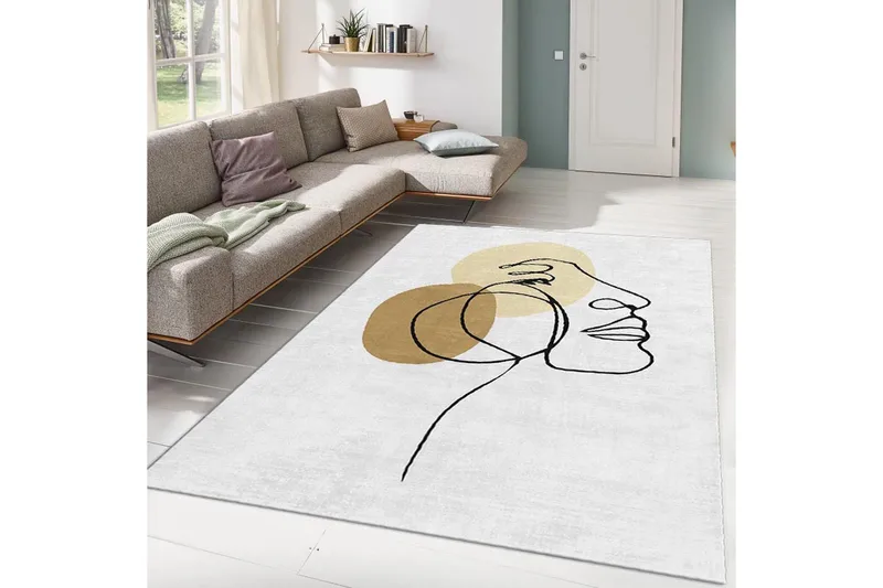 Aldo Wiltonmatta 100x180 cm Rektangulär - Flerfärgad - Textil & mattor - Matta - Modern matta - Friezematta