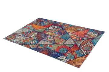 Aremana Matta 100x150 cm - Flerfärgad - Textil & mattor - Matta - Modern matta - Wiltonmatta