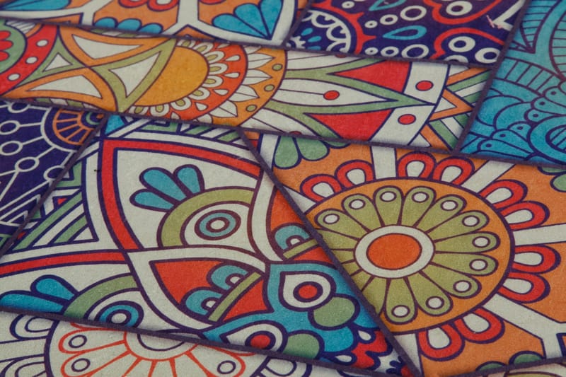 Aremana Matta 100x150 cm - Flerfärgad - Textil & mattor - Matta - Modern matta - Wiltonmatta