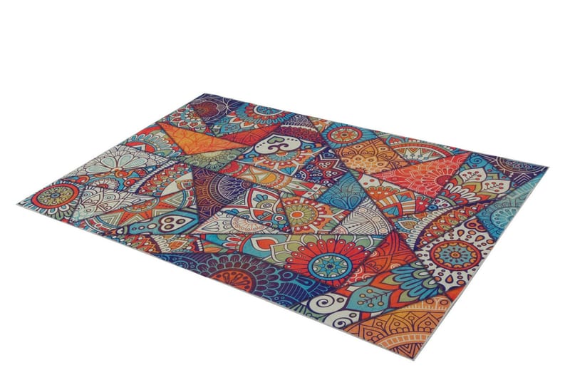 Aremana Matta 100x200 cm - Flerfärgad - Textil & mattor - Matta - Modern matta - Wiltonmatta