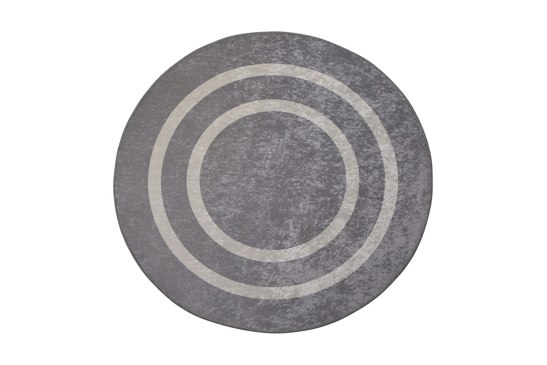 Argentu Matta Rund 100 cm - Silver/Sammet