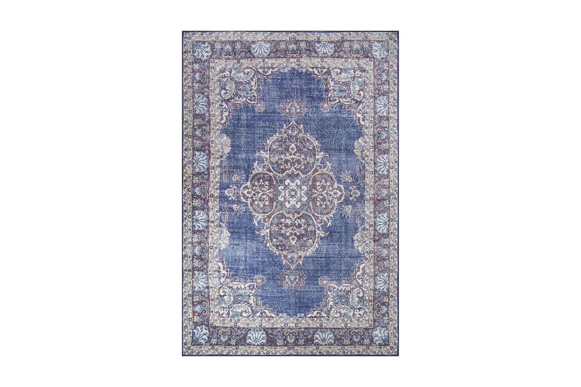 artloop matta 140x190 cm - multifärgad