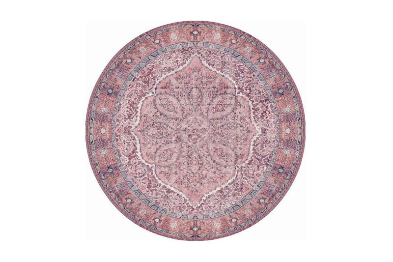 Artloop Matta 150 cm Rund, Multifärgad