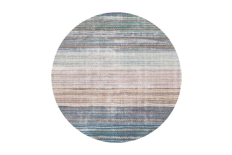 Artloop Matta 150 cm Rund, Multifärgad