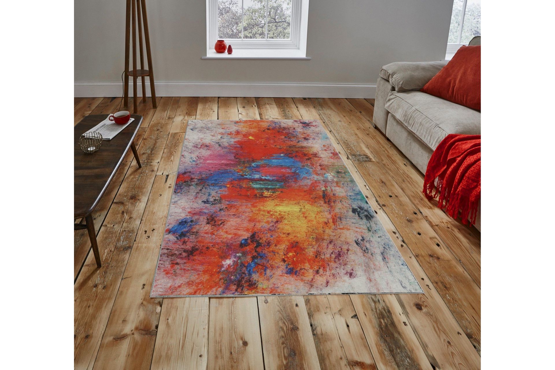 Artzain Matta 100x150 cm - Flerf&auml;rgad