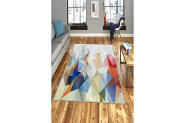 Bedriye Matta 100x150 cm - Flerfärgad - Textil & mattor - Matta - Modern matta - Wiltonmatta