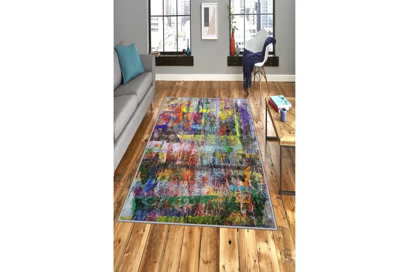 Bedriye Matta 120x180 cm - Flerfärgad - Textil & mattor - Matta - Modern matta - Wiltonmatta