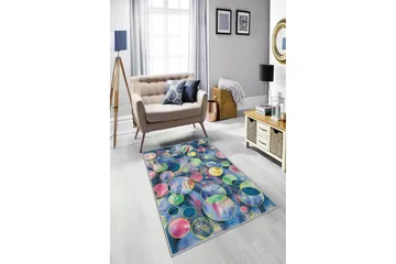 Bedriye Matta 140x220 cm - Flerfärgad - Textil & mattor - Matta - Modern matta - Wiltonmatta