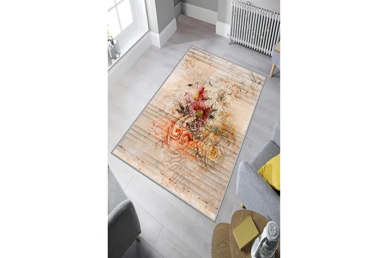 Bedriye Matta 140x220 cm - Flerfärgad - Textil & mattor - Matta - Modern matta - Wiltonmatta