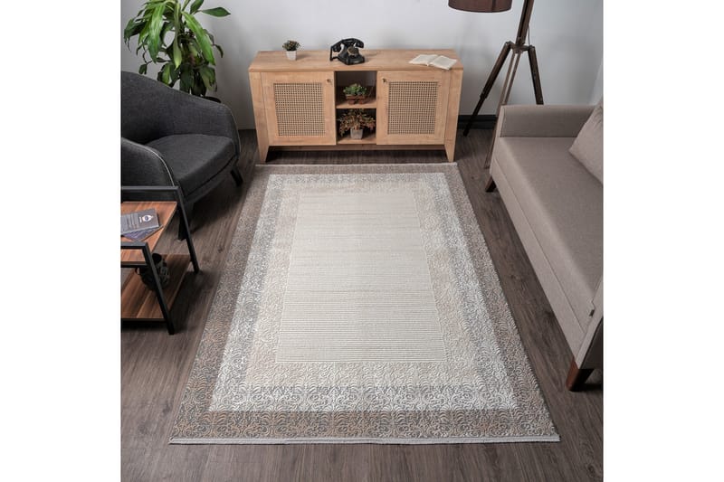 Wiltonmatta Begonvil 100x300 Rektangulär - Beige - Textil & mattor - Matta - Modern matta - Friezematta