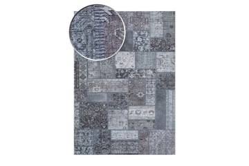 Patchwork Wiltonmatta 240x330 cm Rektangulär - Grå - Textil & mattor - Matta - Modern matta - Friezematta