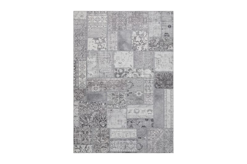 Patchwork Wiltonmatta 240x330 cm Rektangulär - Silver - Textil & mattor - Matta - Modern matta - Friezematta