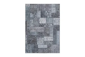 Patchwork Wiltonmatta 300x400 cm Rektangulär - Grå - Textil & mattor - Matta - Modern matta - Friezematta