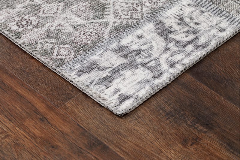 Patchwork Wiltonmatta 300x400 cm Rektangulär - Silver - Textil & mattor - Matta - Modern matta - Friezematta