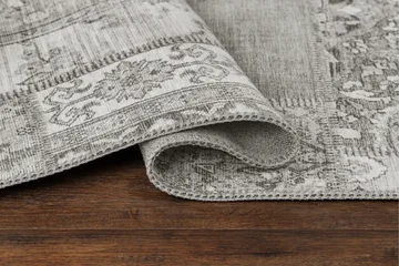 Patchwork Wiltonmatta 80x150 cm Rektangulär - Silver - Textil & mattor - Matta - Modern matta - Friezematta