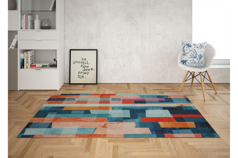 Brykman Matta 100x150 cm - Flerfärgad - Textil & mattor - Matta - Modern matta - Wiltonmatta