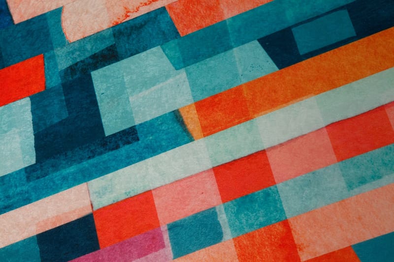 Brykman Matta 100x150 cm - Flerfärgad - Textil & mattor - Matta - Modern matta - Wiltonmatta