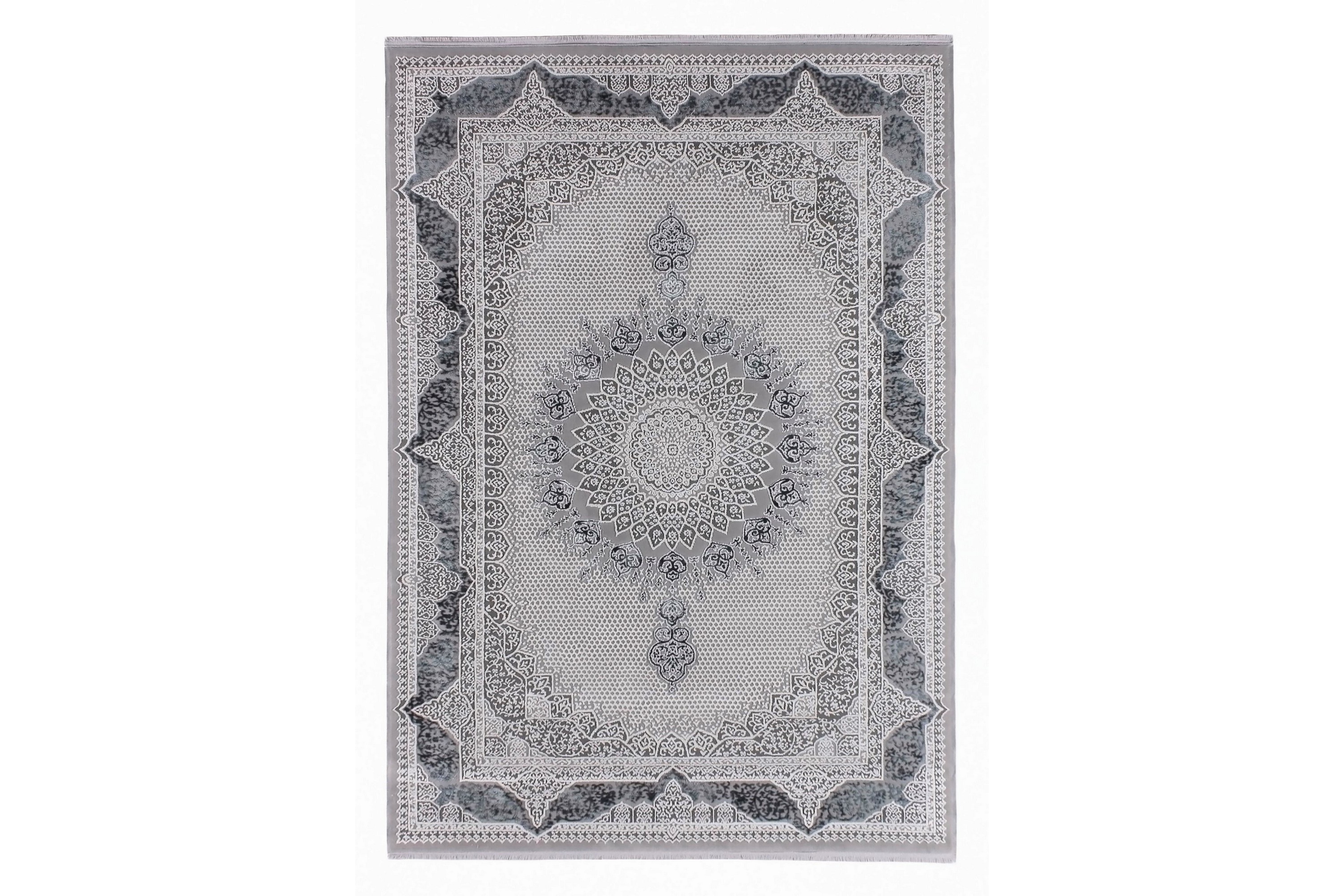 Wiltonmatta Carnata 120x180 Rektangulär Mörkblå