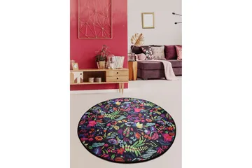 Chilai Matta 140 cm Rund - Multifärgad - Textil & mattor - Matta - Modern matta - Wiltonmatta