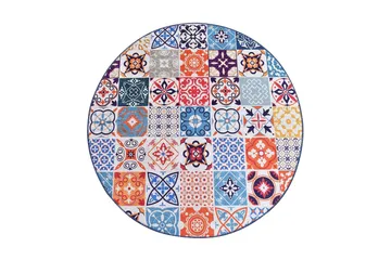 Chilai Matta 200 cm Rund - Multifärgad - Textil & mattor - Matta - Modern matta - Wiltonmatta