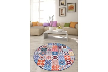 Chilai Matta 200 cm Rund - Multifärgad - Textil & mattor - Matta - Modern matta - Wiltonmatta