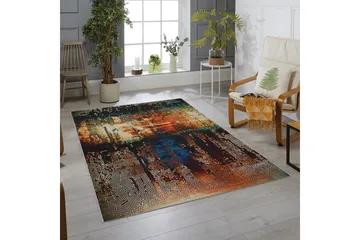 Chimelou Matta 100x200 cm - Flerfärgad - Textil & mattor - Matta - Modern matta - Wiltonmatta