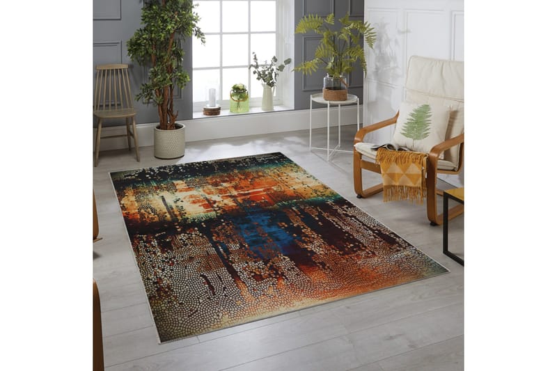 Chimelou Matta 100x200 cm - Flerfärgad - Textil & mattor - Matta - Modern matta - Wiltonmatta