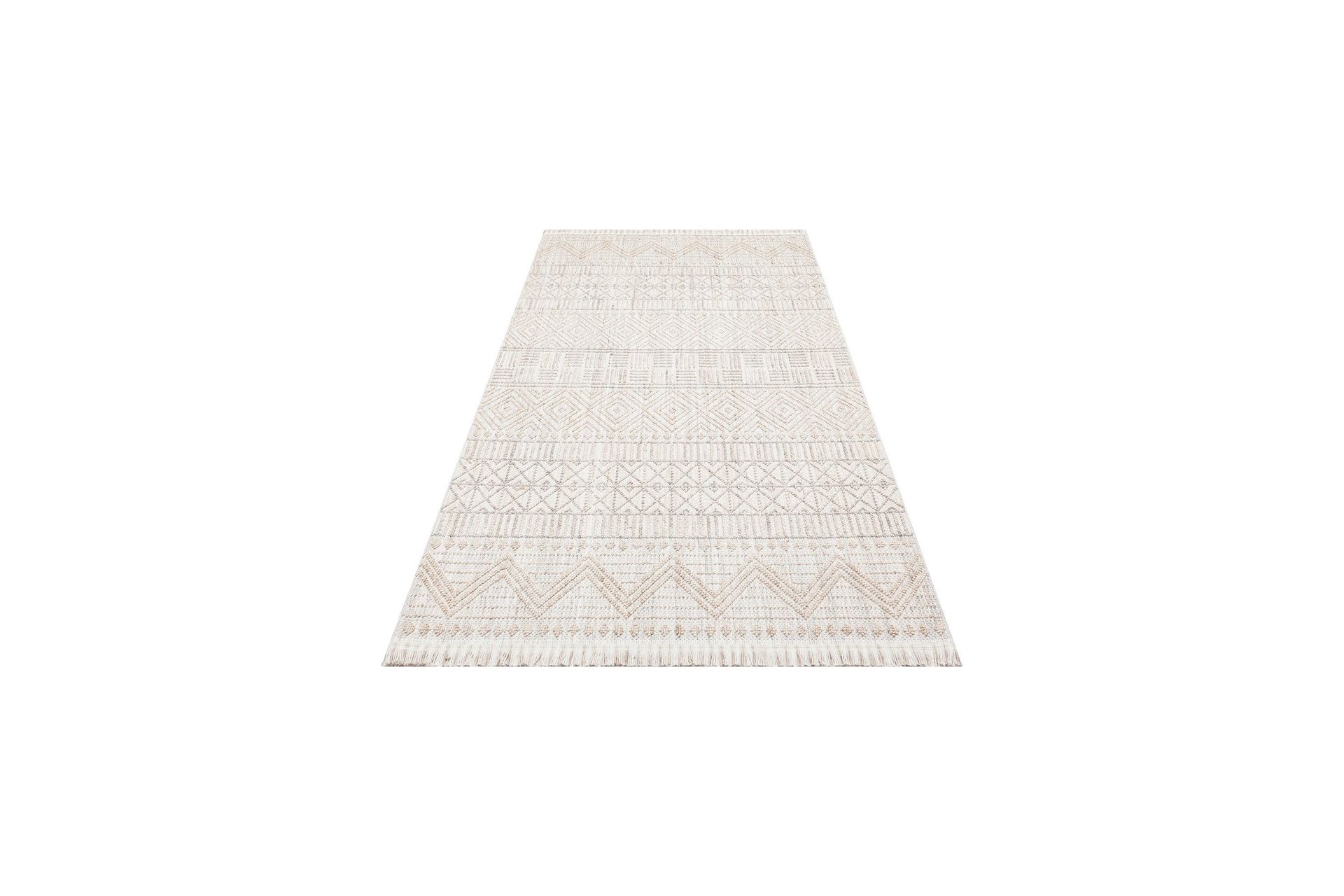 Cozy Wiltonmatta 200x290 cm Rektangul&auml;r - Gr&aring;/Beige
