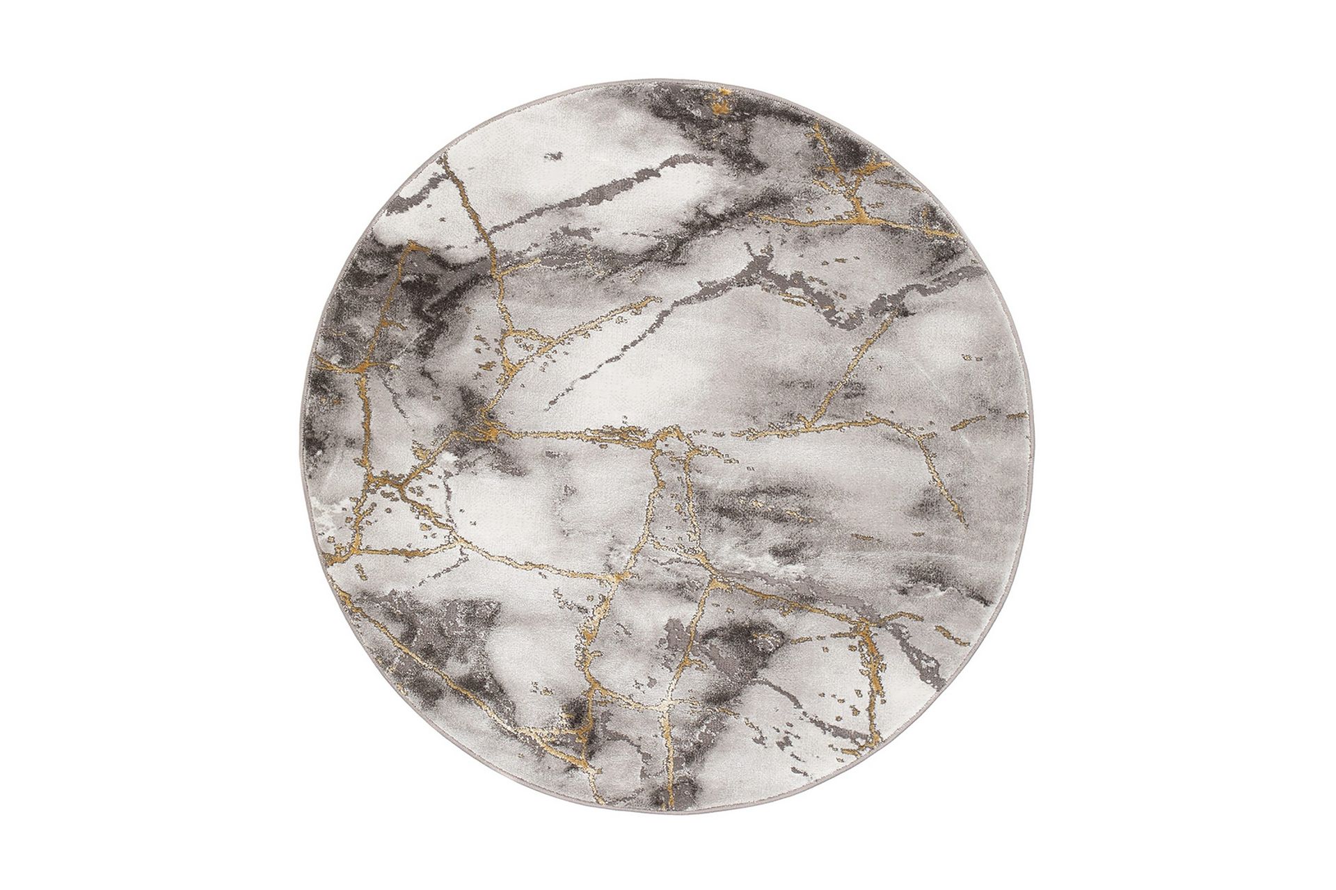 Craft Concrete Guld Rund 160 cm -