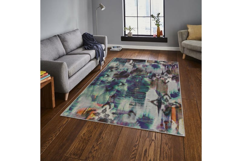 Delynger Matta 100x150 cm - Flerfärgad - Textil & mattor - Matta - Modern matta - Wiltonmatta