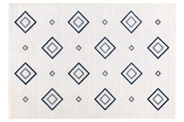 Wiltonmatta Dope 78x300 Rektangulär - Blå - Textil & mattor - Matta - Modern matta - Friezematta