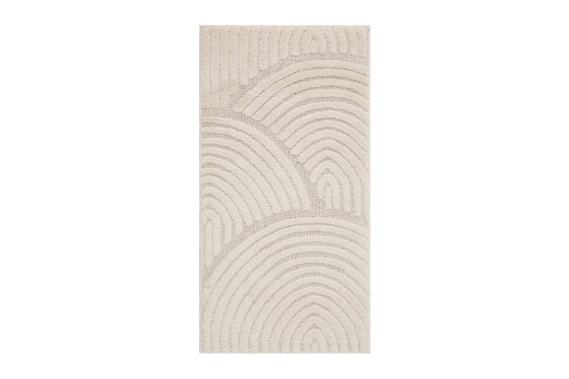 Doriane Zen Wiltonmatta 80x250 cm - Vit - Textil & mattor - Matta - Modern matta - Wiltonmatta