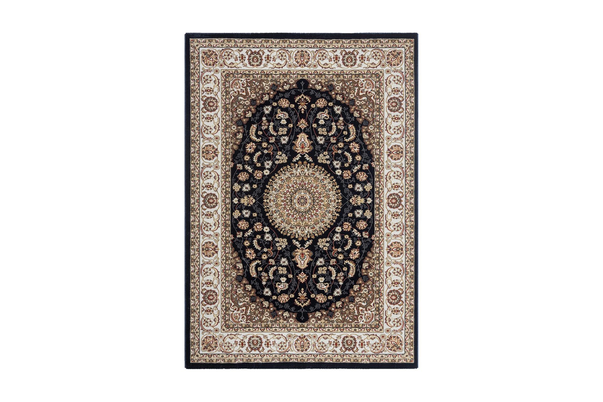 Dubai Medallion Wiltonmatta 120x170 cm - Blå