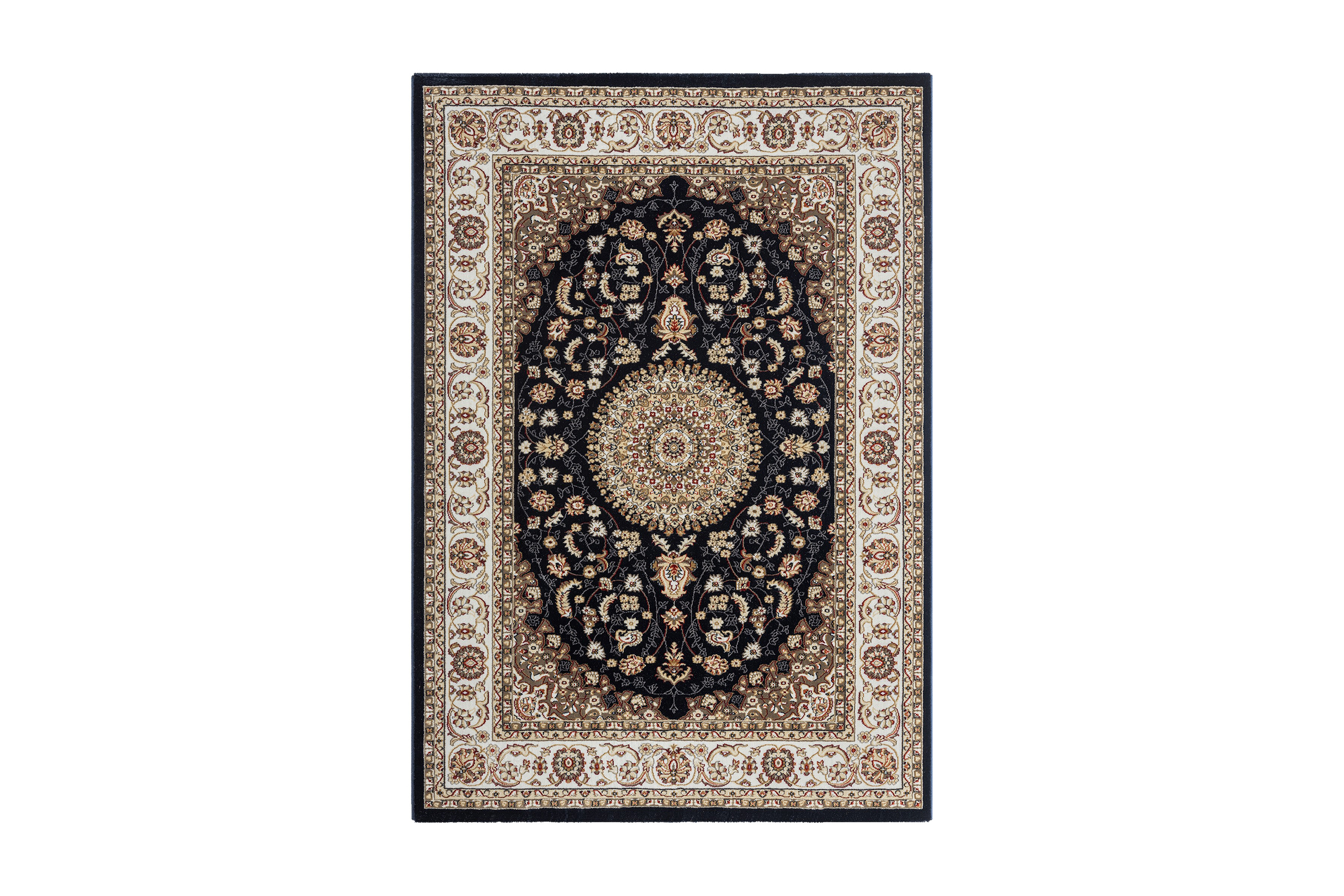 Dubai Medallion Wiltonmatta 160x230 cm Blå