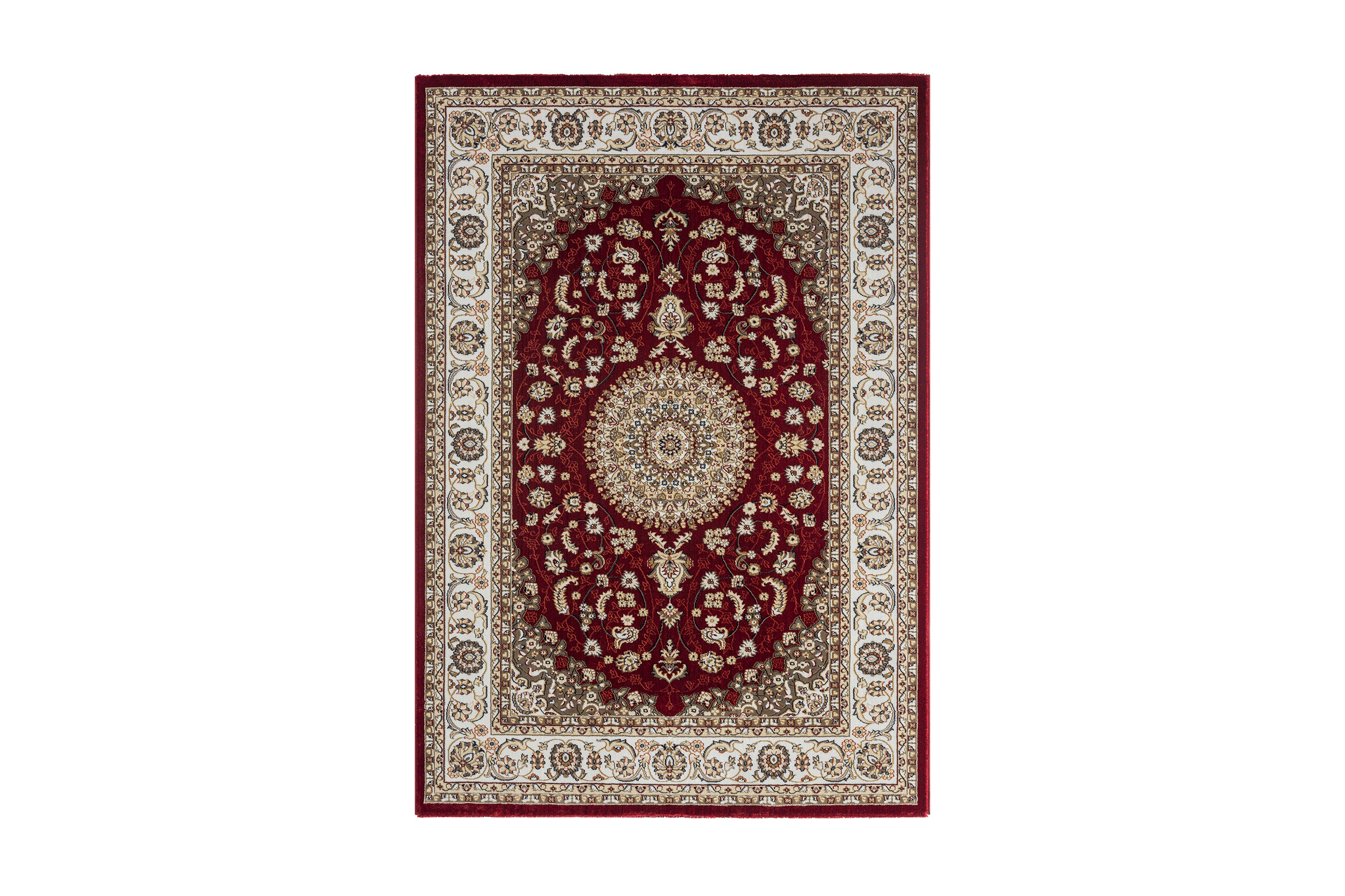 Dubai Medallion Wiltonmatta 160x230 cm Röd