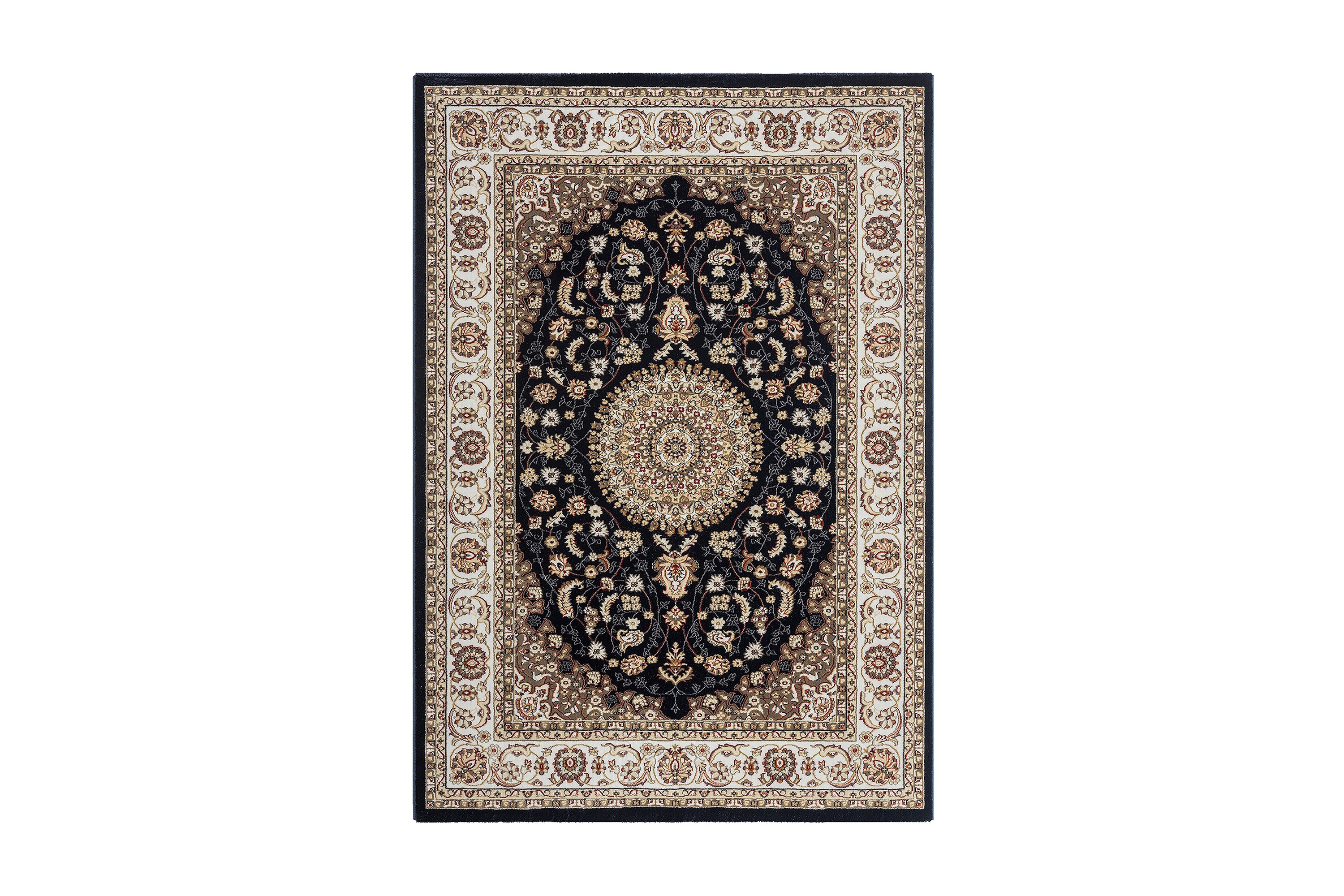 Dubai Medallion Wiltonmatta 240x340 cm Blå