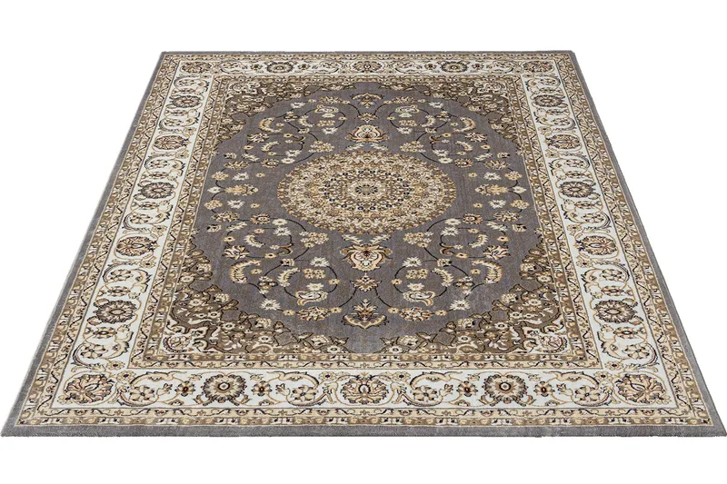 Dubai Medallion Wiltonmatta 80x200 cm - Grå - Textil & mattor - Matta - Modern matta - Wiltonmatta