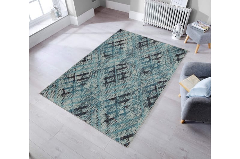 Eddrick Matta 100x150 cm - Flerfärgad - Textil & mattor - Matta - Modern matta - Wiltonmatta