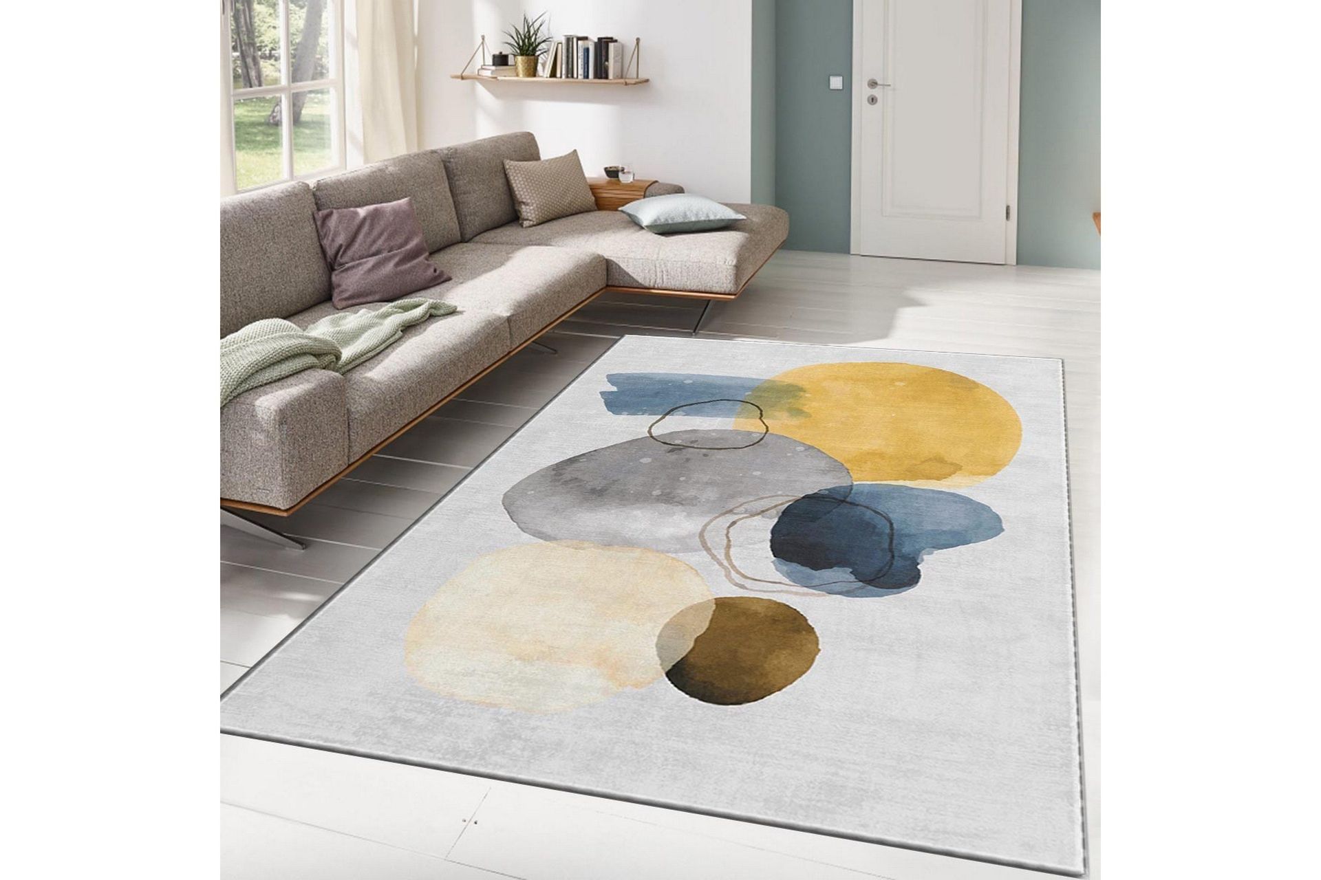 Galileo Wiltonmatta 100x140 cm Rektangulär - Flerfärgad