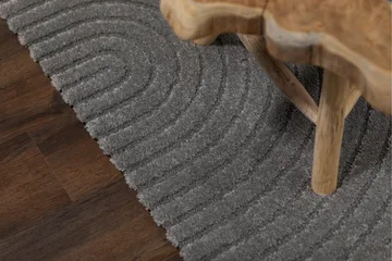 Genova Zen Wiltonmatta 200x290 cm - Grå - Textil & mattor - Matta - Modern matta - Wiltonmatta