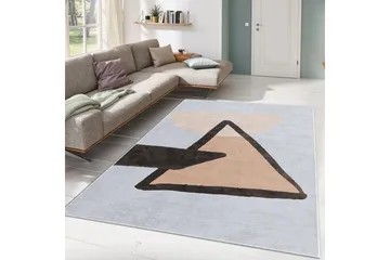 Geo Wiltonmatta 160x230 cm Rektangulär - Flerfärgad - Textil & mattor - Matta - Modern matta - Friezematta