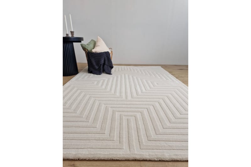 Ritz Wiltonmatta 160x230 cm Rektangulär - Creme - Textil & mattor - Matta - Modern matta - Friezematta