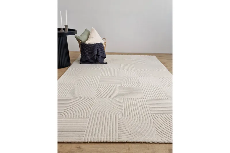 Ritz Wiltonmatta 160x230 cm Rektangulär - Creme - Textil & mattor - Matta - Modern matta - Friezematta